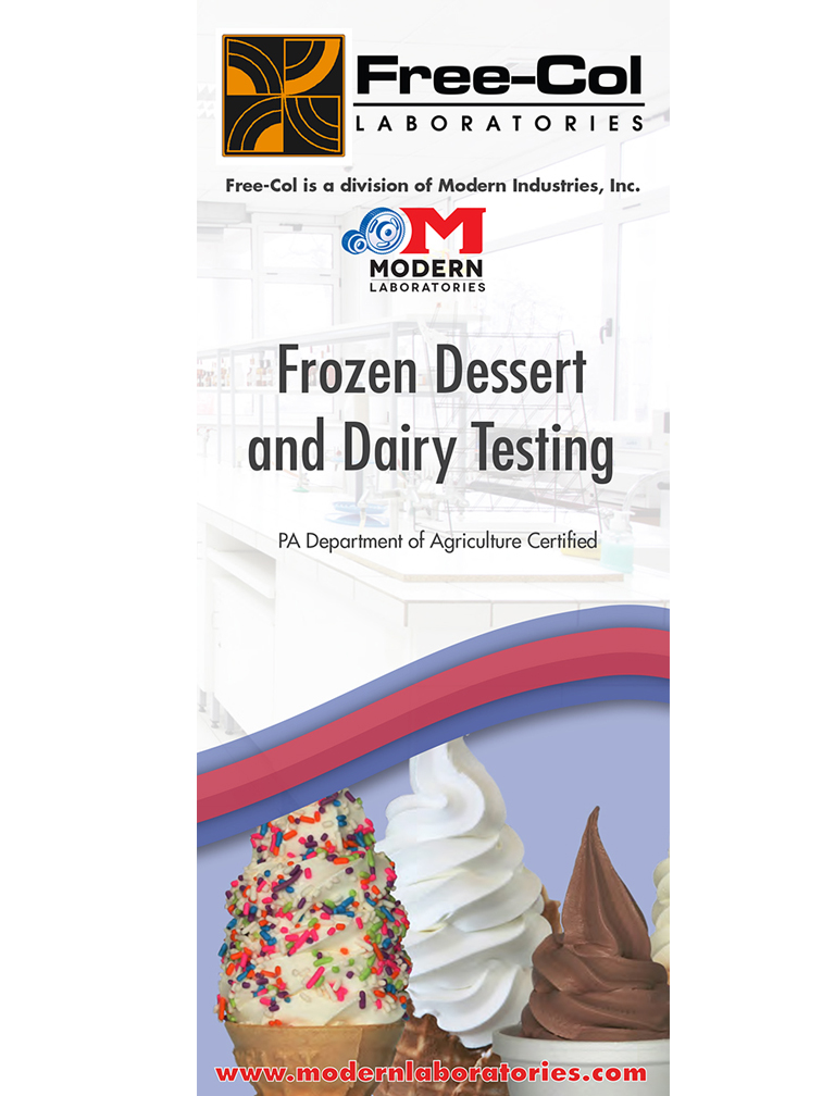 Download the Dairy Testing Tri-Fold Brochure