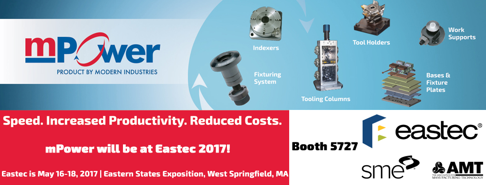 mPower is showcasing at eastec 2017